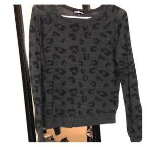 cheetah long sleeve top